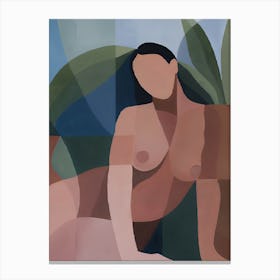 'Nude' 5 Canvas Print