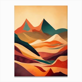 Abstract Landscape 8 Canvas Print