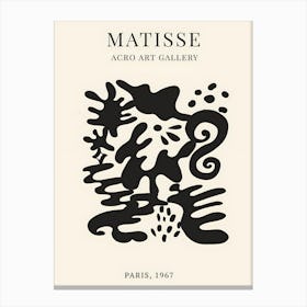 Matisse Acro Gallery Paris 3 Canvas Print