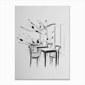 Splatter Painting 2 Canvas Print