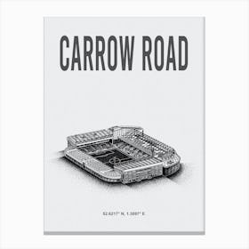 Carrow Road Norwich City Fc Stadium Canvas Print