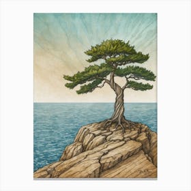 Pine Tree Canvas Print