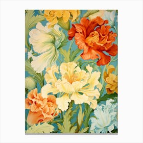 Floral Wallpaper 8 Canvas Print