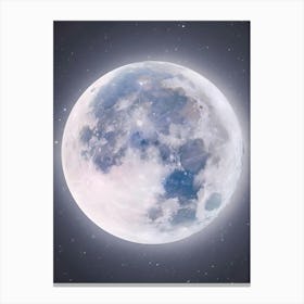 Full Moon 10 Canvas Print