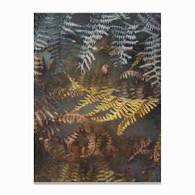 Earthy Ferns 1 Canvas Print