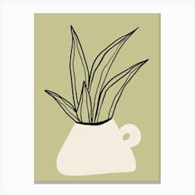 Aloe Plant Canvas Print