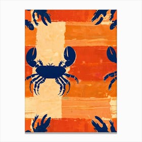 Crabs Canvas Print