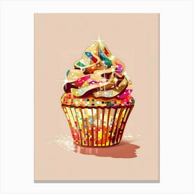 Cupcake Leinwandbild