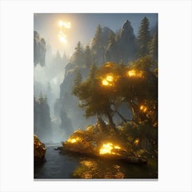 Elder Scrolls 1 Canvas Print