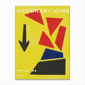 Alexander Calder 1 Canvas Print