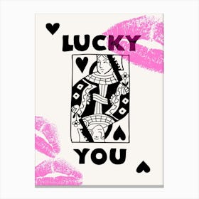 Lucky You 17 Canvas Print