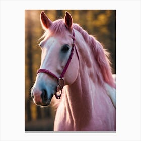 Pink Horse 1 Canvas Print