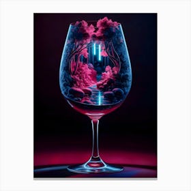 Wine Glass Canvas Print