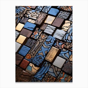 Mosaic Art Canvas Print