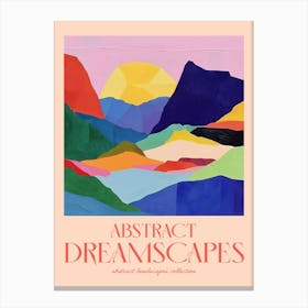 Abstract Dreamscapes Landscape Collection 35 Canvas Print
