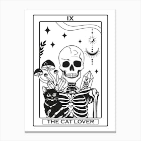 Cat Lover 1 Canvas Print