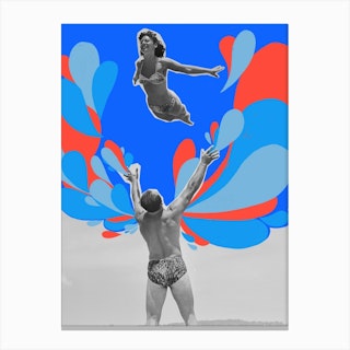 Catch Me Canvas Print