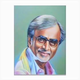 Amitabh Bhattacharya Colourful Illustration Canvas Print