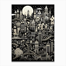 Cityscape 8 Canvas Print