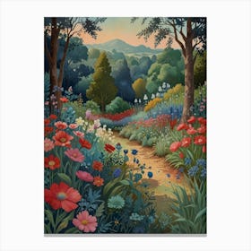 Garden Path Canvas Print