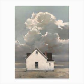 House In The Sky Canvas Print