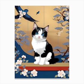 Chinese Cat 3 Canvas Print