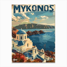 Mykonos Toile