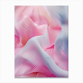 Abstract Wavy Pattern 1 Canvas Print