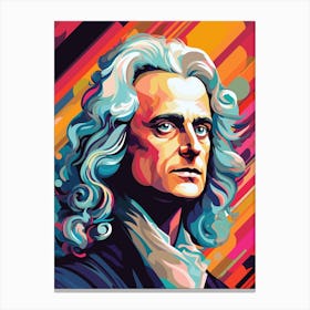 Isaac Newton 2 Canvas Print