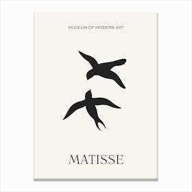 Matisse Birds Cutout Canvas Print