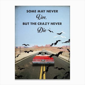 Fear And Loathing Las Vegas Canvas Print