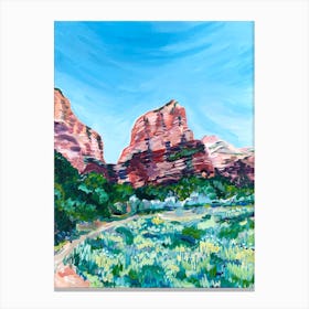 Angels Landing Canvas Print