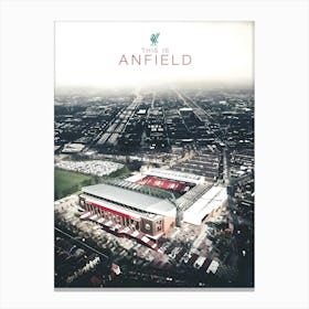 This Is Anfield Stadium Canvas Print