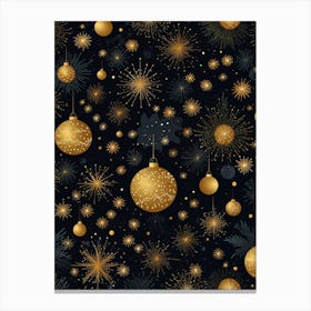 Christmas Background 1 Canvas Print