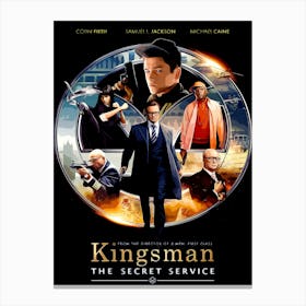 Kingsman The Secret Canvas Print