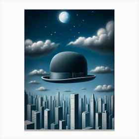 Hat In The Sky Canvas Print