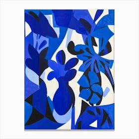 Blue Flowers 3 Canvas Print