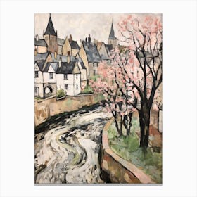 Chipping Campden (Gloucestershire) Painting 4 Canvas Print