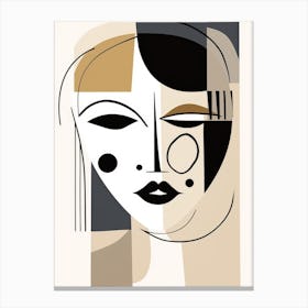 Abstract Woman Canvas Print Canvas Print