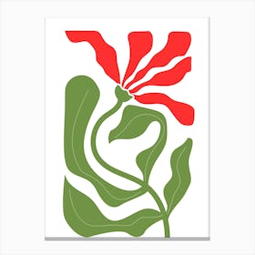 Cactus Flower Canvas Print