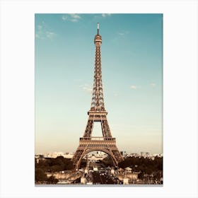 Eiffel Tower In Paris Canvas Print