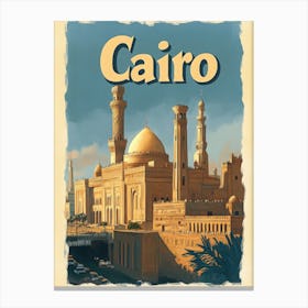 Aihrgdesign A Mid Century Modern Travel Poster For Cairo Show 911ac76e 8c32 4139 Ad1f 2be1c6ef094e 0 Canvas Print