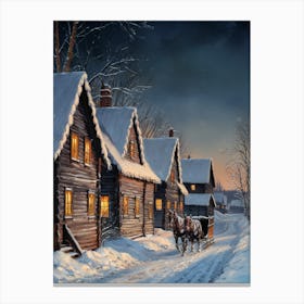 Sleigh Ride Canvas Print