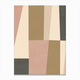 Composition Of Geometric Shapes 38 Canvas Print