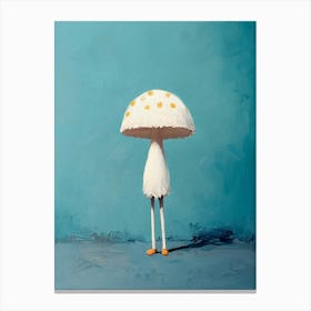 Mushroom Man Canvas Print