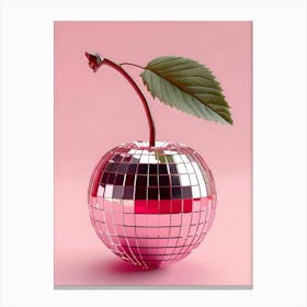 Disco Apple Canvas Print