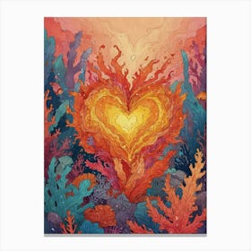 Heart Of The Ocean 1 Canvas Print