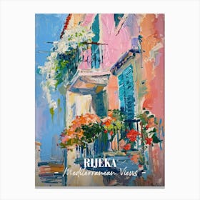 Mediterranean Views Rijeka 2 Canvas Print