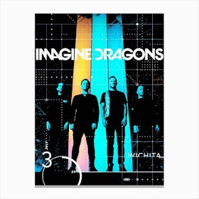 Imagine Dragons 2 Canvas Print