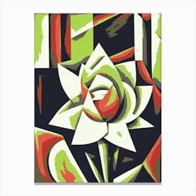 Abstract Flower 5 Canvas Print